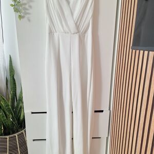 Windsor Elegant White Jumpsuit